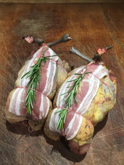 xmas-Brace of pheasant