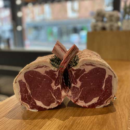 60 day dry aged Angus coté de Boeuf