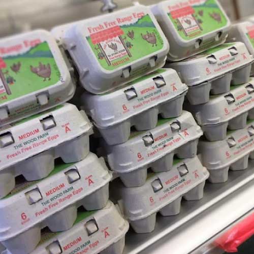 6 Medium Free range eggs