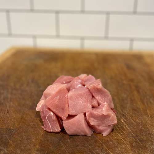 Free Range Diced Pork