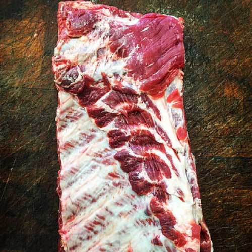 Full Rack of Free Range Pork Ribs