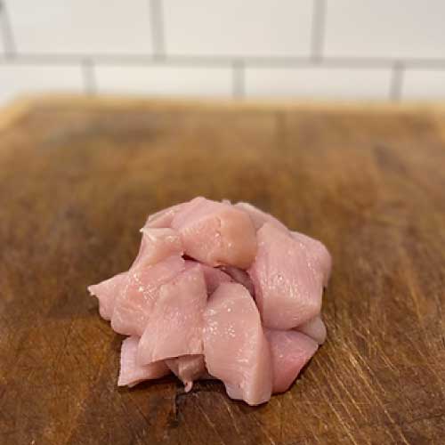 Diced Free Range Chicken