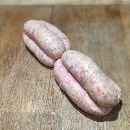 xmas-Homemade Pork and Leek Sausages